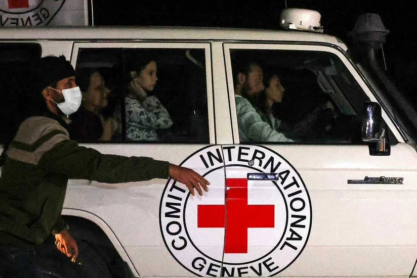 ICRC: Hamas is holding hostages on front line