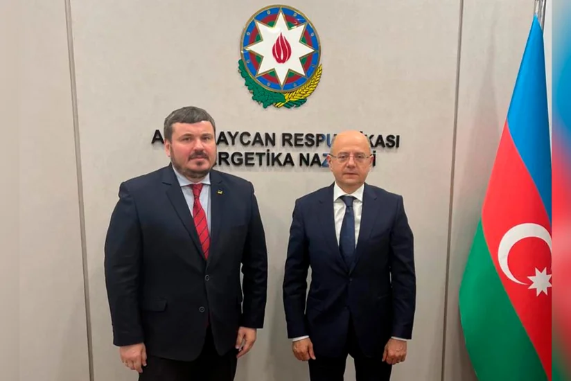 Ukrayna səfiri Azərbaycanın energetika naziri ilə görüşüb, humanitar dəstəyə görə təşəkkür edib
