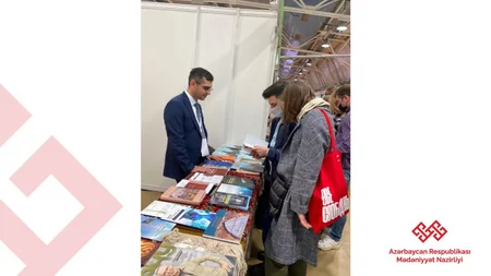 Azərbaycan Beynəlxalq Kitab Sərgi-Yarmarkasında iştirak edib