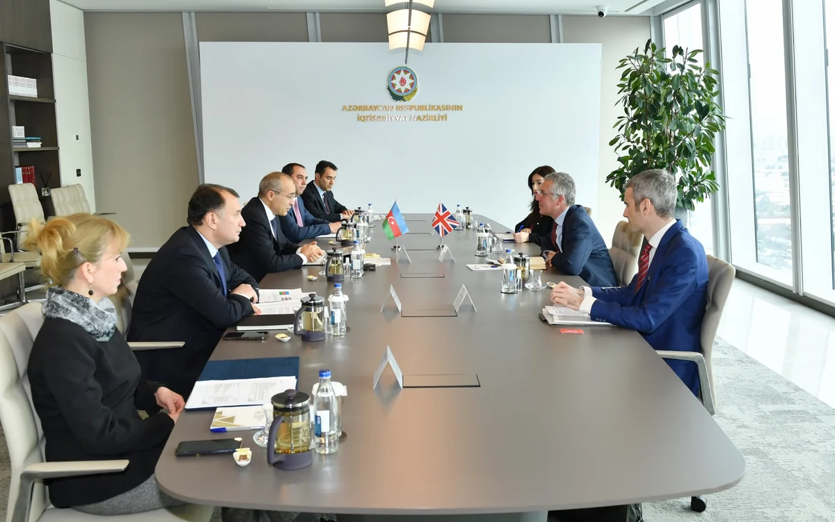 Participation of UK companies in projects on Karabakh discussed