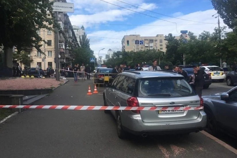 В Киеве произошла перестрелка перед рестораном азербайджанской кухни