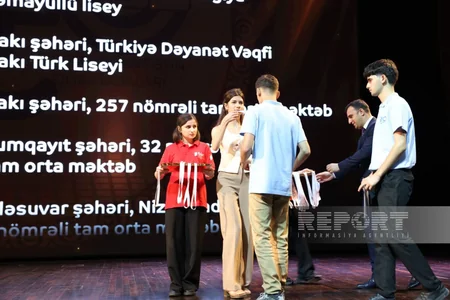 Respublika Fənn Olimpiadalarının qalibləri mükafatlandırılıb