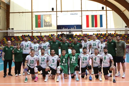 Kişi voleybolçulardan ibarət Azərbaycan millisi Lüksemburqa məğlub olub