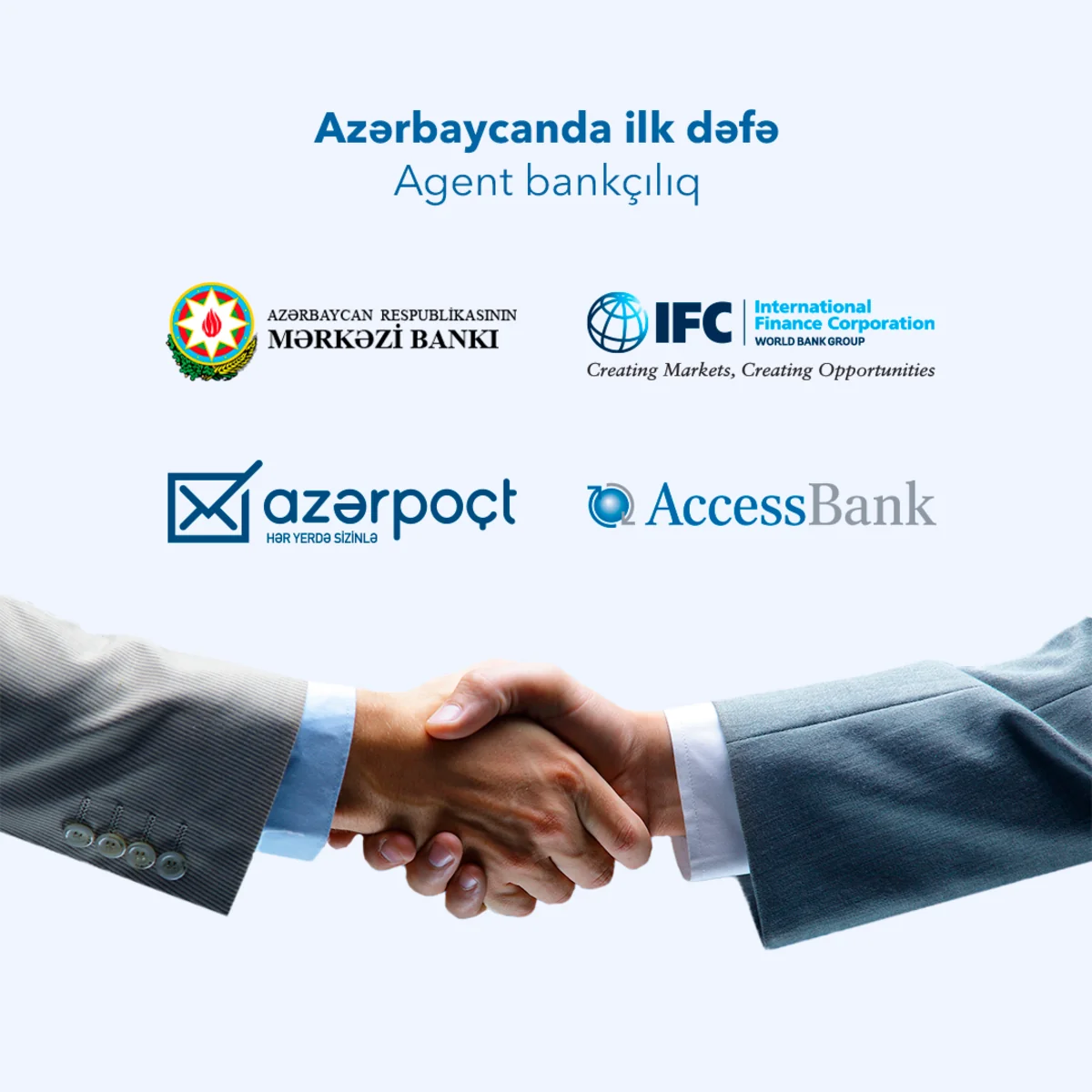 “Azərpoçt” ilk dəfə həyata keçirilən agent bankçılıq layihəsinə qatılacaq