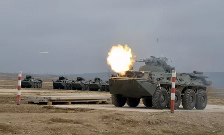 A part of military equipment delivered from Russia accepted into armament - VIDEO