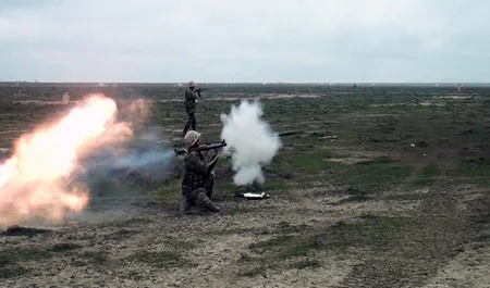 В ходе широкомасштабных учений проведен основной этап с боевой стрельбой - ВИДЕО