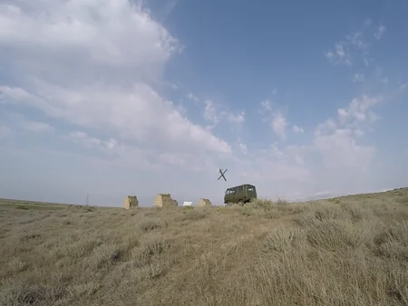 Azerbaijan's border guards hold exercises in Caspian Sea