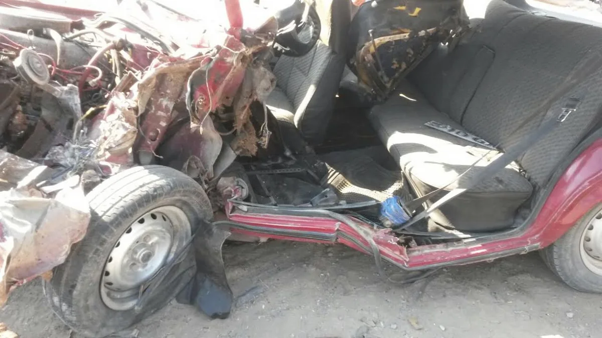 ​Azərbaycanda sərnişin avtobusu ilə minik avtomobili toqquşub, ölən var