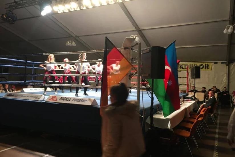 Almaniyada Azərbaycanın müstəqillik gününə həsr olunan beynəlxalq boks yarışı keçirilib