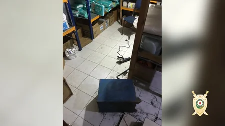 Bakıda aptekdən oğurluq edən şəxs obyektin kameraları vasitəsilə lentə alınıb