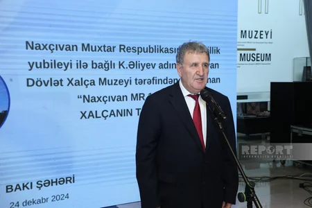 Bakıda Naxçıvan-100” xalçasının təqdimat mərasimi keçirilib