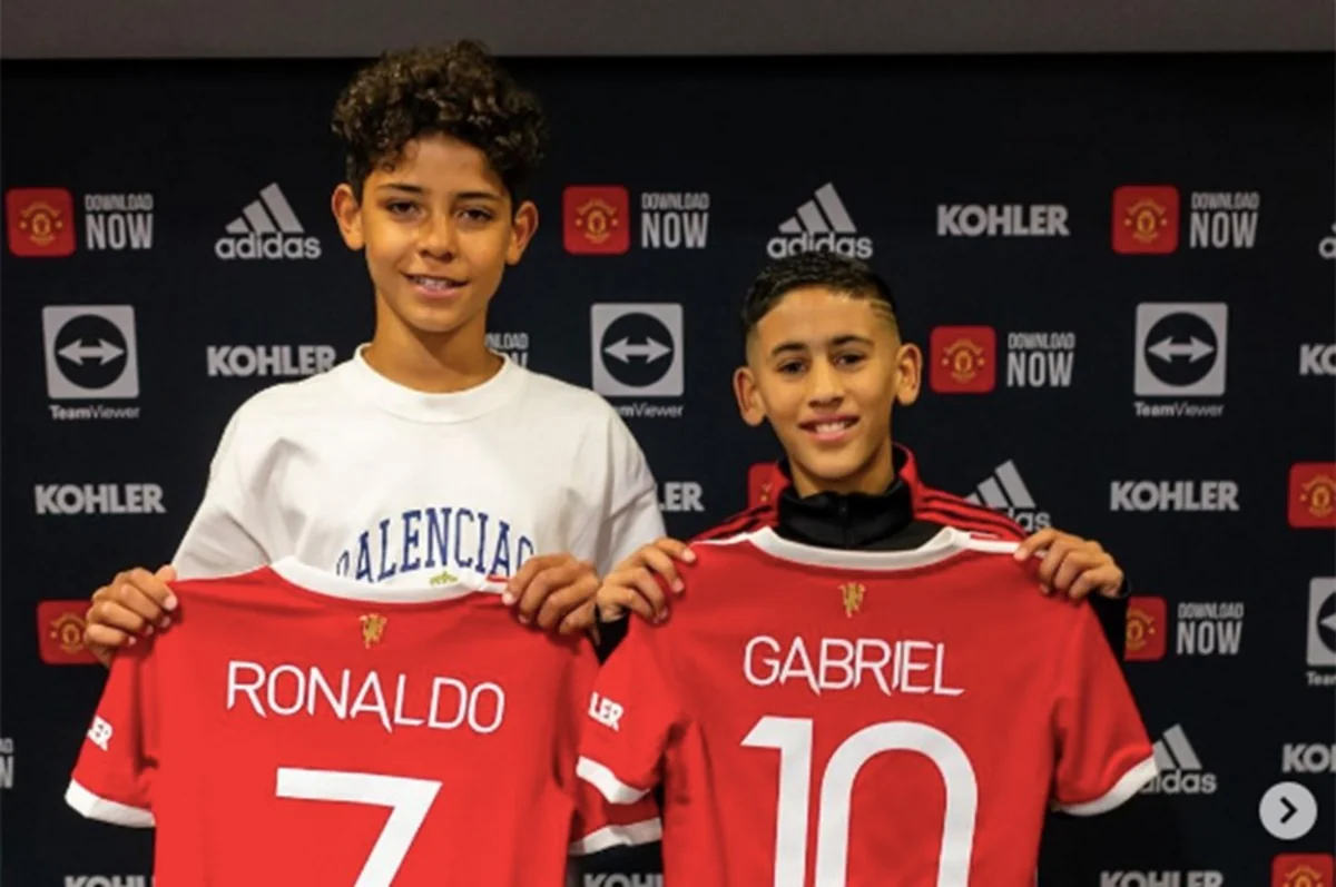 Сын Роналду будет выступать за «Манчестер Юнайтед»