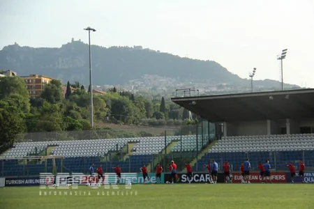 Azərbaycan millisi San-Marino ilə oyunöncəsi son məşqinə çıxıb - FOTO