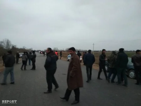 Ağcabədidə baş verən yol qəzasında iki nəfər xəsarət alıb - FOTO