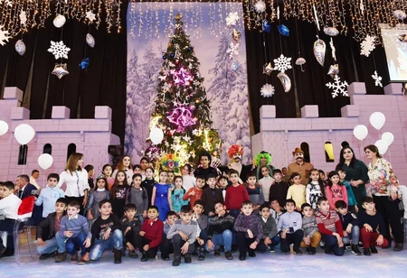 Heydar Aliyev Foundation arranges traditional New Year party for children