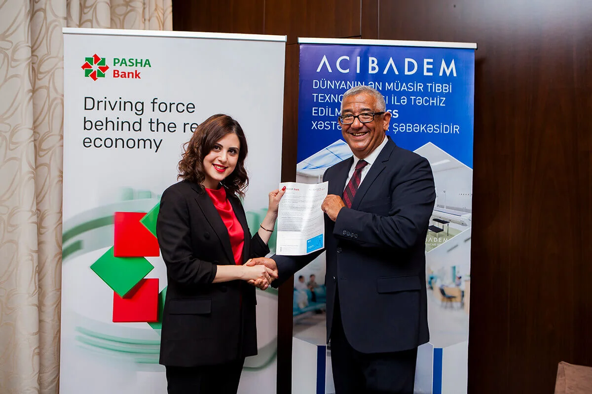 “ACIBADEM” ilə “PAŞA Bank” arasında əməkdaşlıq müqaviləsi imzalanıb