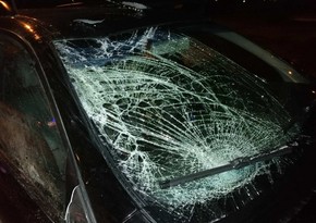 Bakıda ata və oğul yol qəzasında xəsarət aldı