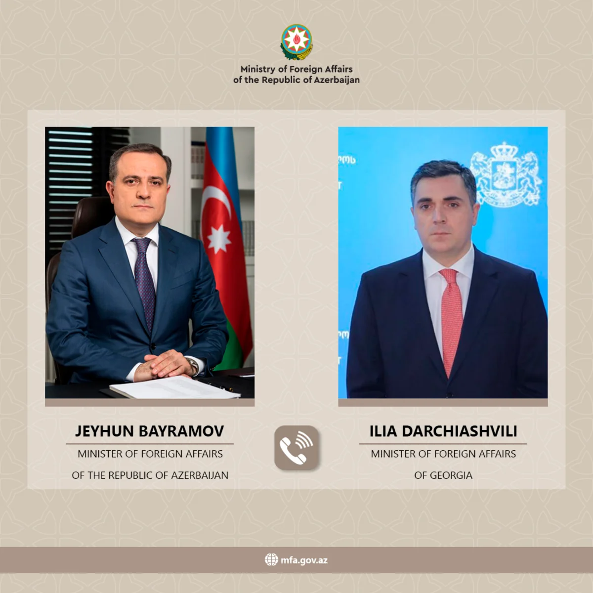 FMs of Azerbaijan, Georgia discuss regional issues