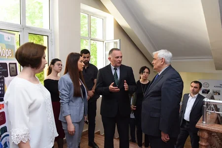 ADU-da İsrail dövlətinin tarixini əks etdirən sərginin açılış mərasimi keçirilib