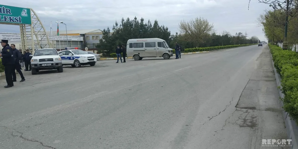 Kürdəmirdə sərnişin mikroavtobusu qəzaya düşüb - FOTO - VİDEO
