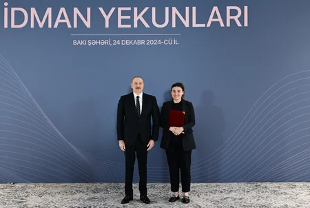 Prezident İlham Əliyev 2024-cü ilin idman yekunlarına həsr olunan mərasimdə iştirak edib - YENİLƏNİB