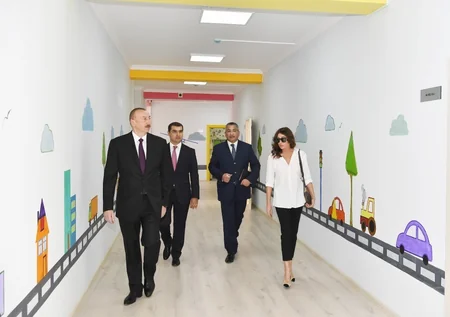 President Ilham Aliyev inaugurated Gobu Park residential complex for IDPs in Garadagh district
