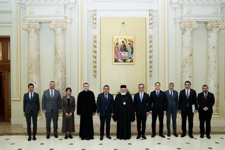Ramin Məmmədov Rumıniya Pravoslav Patriarxal Kilsəsini ziyarət edib