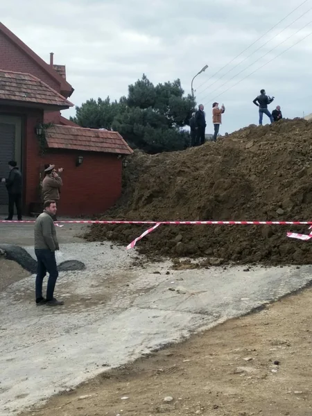 НАНА: Причиной оползня стали несоблюдение строительных норм, отсутствие канализационных линий