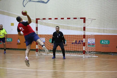 Həndbol üzrə Azərbaycan çempionatında növbəti oyunlar keçirilib