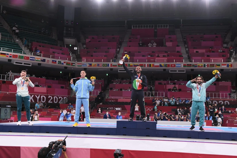 Tokyo-2020: Rafael Agayev awarded