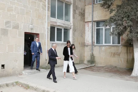 Azərbaycanın Birinci vitse-prezidenti Bakının Kürdəxanı qəsəbəsində olub