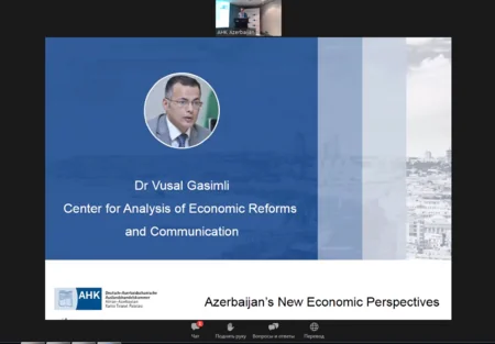 Vüsal Qasımlı almanlara Qarabağın inkişaf strategiyasından danışıb