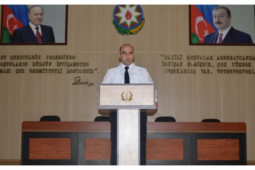 Hərbi Prokurorluq Daxili Qoşunlarla birgə Ulu Öndərin 100 illik yubileyi münasibətilə tədbir keçirib