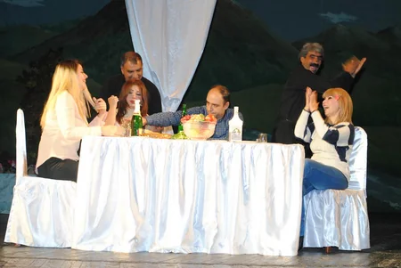 Vicdanın hökmü Sumqayıt Teatrında nümayiş etdirilib
