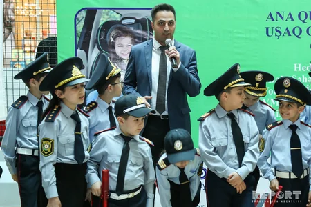 Bakıda “Ana qucağına yox, uşaq oturacağına güvən!” adlı tədbir keçirilib - FOTO