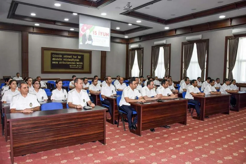 Naxçıvan Baş Gömrük İdarəsində Milli Qurtuluş Günü qeyd olunub