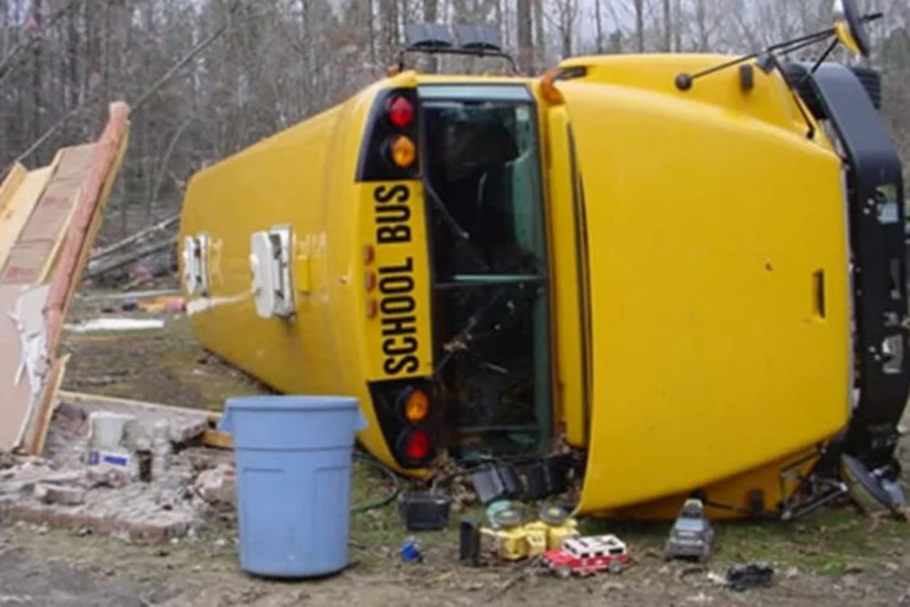​ABŞ-da qatar məktəb avtobusu ilə toqquşub: 2 nəfər ölüb, 11 nəfər yaralanıb