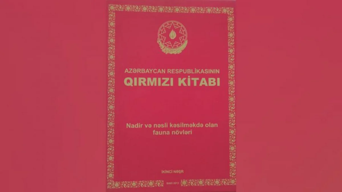 Bu il Qırmızı kitab”ın III nəşri çap ediləcək