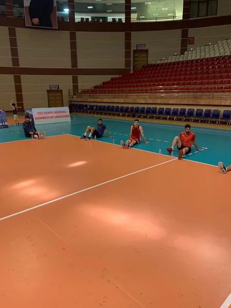 Azərbaycanın voleybol millisi nüfuzlu yarışlara Bakıda hazırlaşır