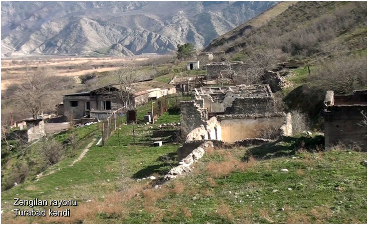 Zəngilanın Turabad kəndindən görüntülər - VİDEO