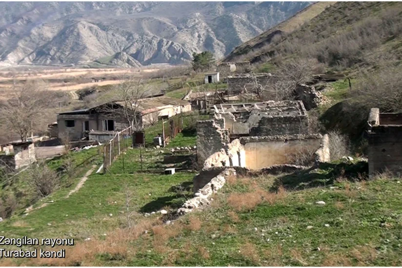 Zəngilanın Turabad kəndindən görüntülər - VİDEO