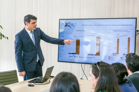 Bakı Limanında media nümayəndələri üçün növbəti sahəvi jurnalistika təlimi keçirilib