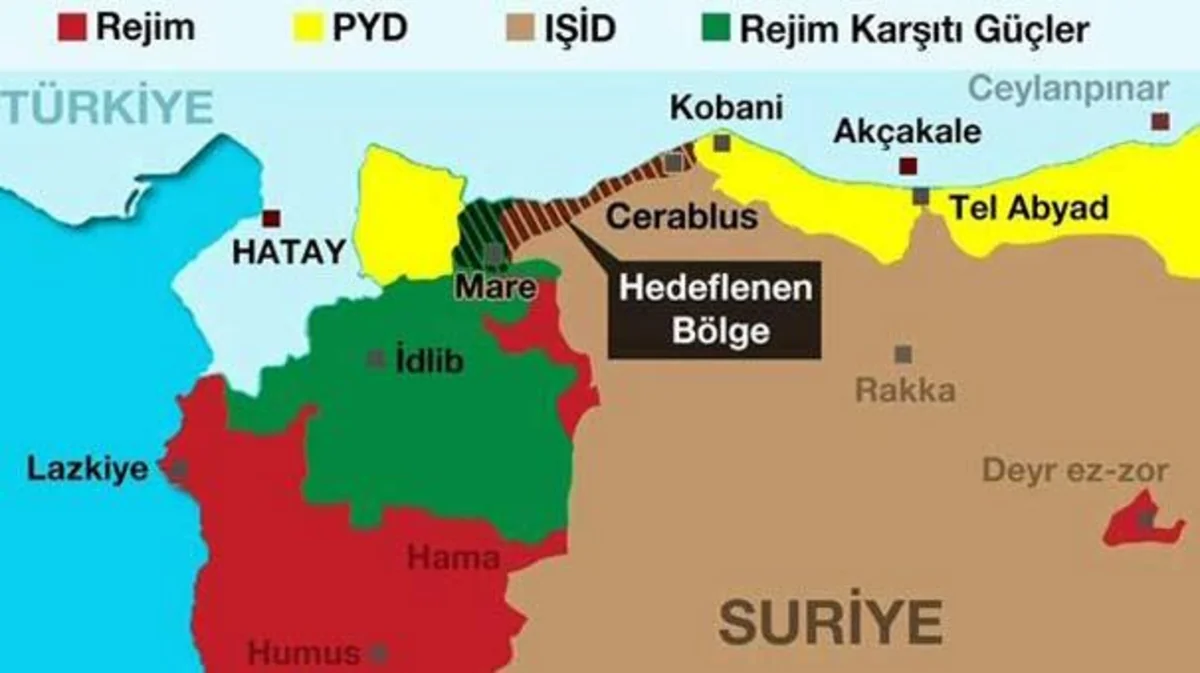 ​Türkiyə hərbçiləri sərhəddə döşənən minaları təmizləmək üçün Suriyaya daxil olub