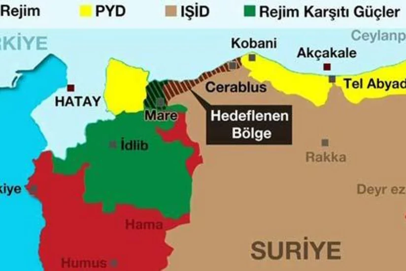 ​Türkiyə hərbçiləri sərhəddə döşənən minaları təmizləmək üçün Suriyaya daxil olub
