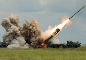 Enemy fires at Fuzuli from Smerch