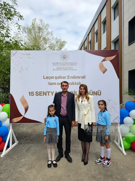 Laçında 32 ildən sonra ilk zəng çalınıb, 2 saylı məktəbdə dərslər başlayıb