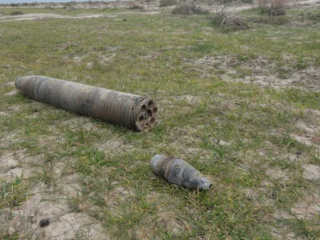 Bakı-Novorossiysk neft kəməri yaxınlığında partlamamış hərbi sursatlar tapılıb
