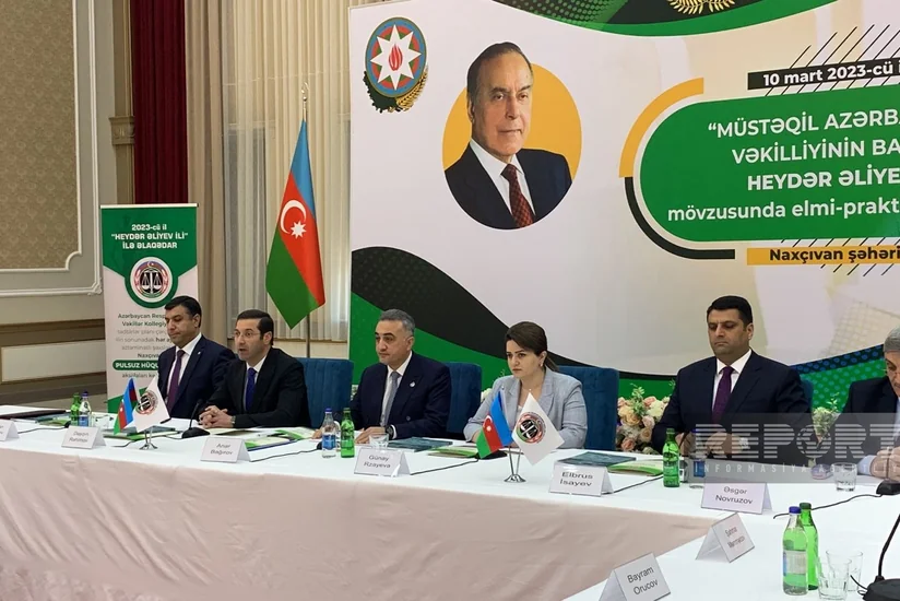 Naxçıvanda “Müstəqil Azərbaycan vəkilliyinin banisi Heydər Əliyev” mövzusunda elmi-praktik konfrans keçirilib - YENİLƏNİB