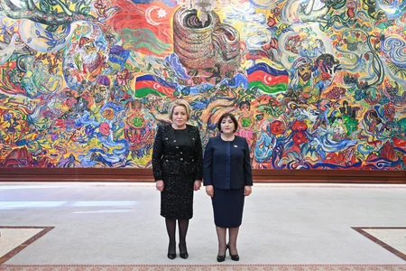 Matviyenko Sahibə Qafarovaya Rusiyanın Dostluq ordenini təqdim edib