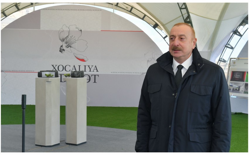 President Ilham Aliyev: 'We could not be at peace with ourselves until Khojaly was liberated'